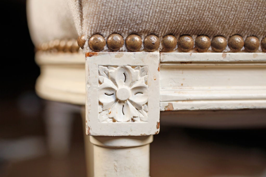 Set of 6 Louis XVI Painted Chairs 4