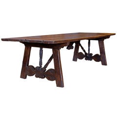 18th Century Portuguese Walnut Table