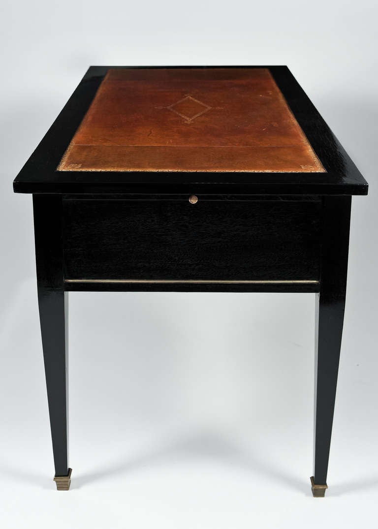 20th Century French  Directoire Style Mahogany Desk