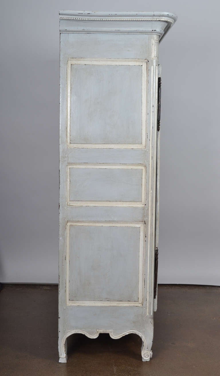 19th Century Louis XV Solid Oak Armoire