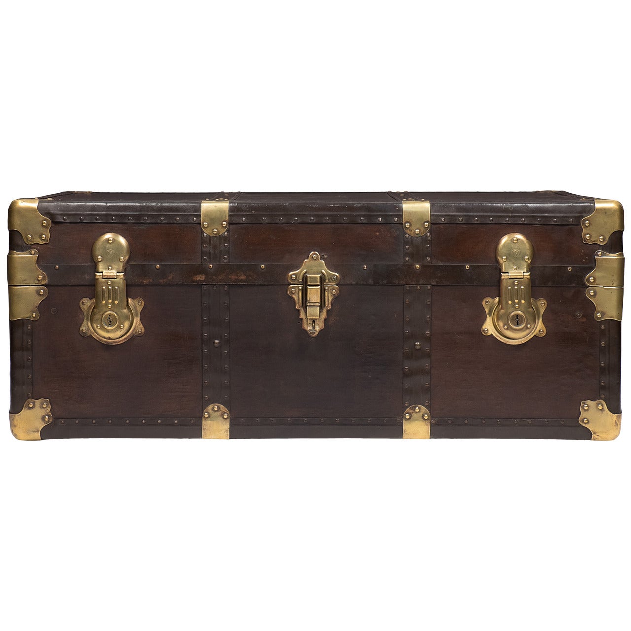 French Vintage Travel Trunk