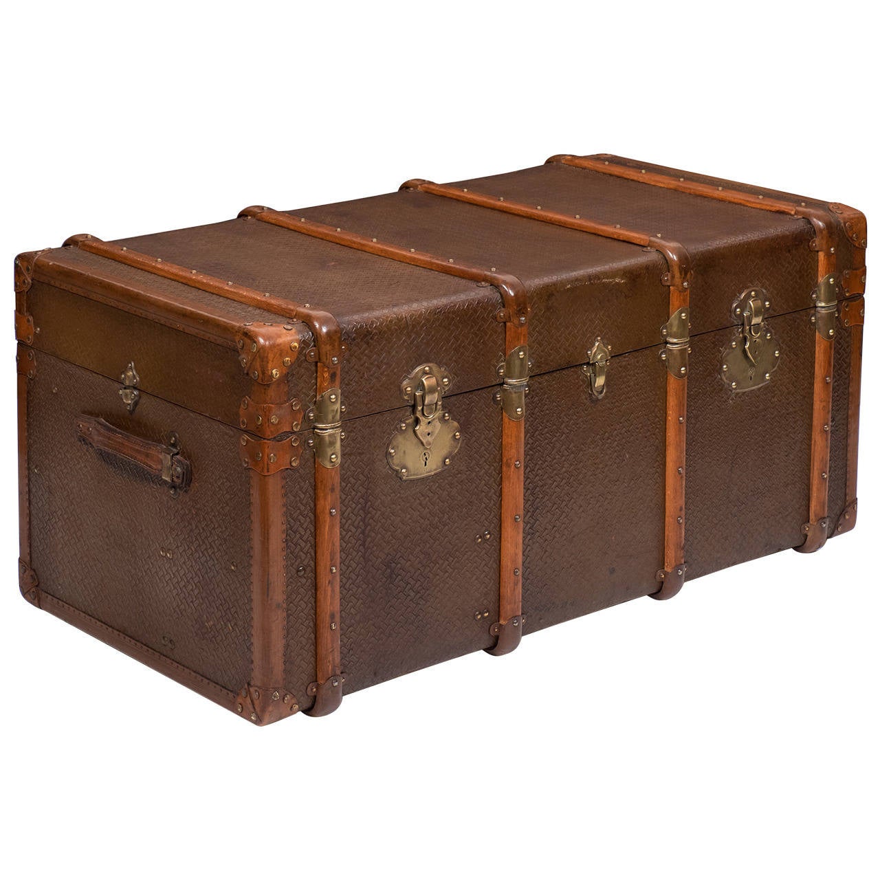 old travel trunks