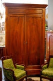 Important Louis Philippe Solid Walnut Armoire at 1stdibs