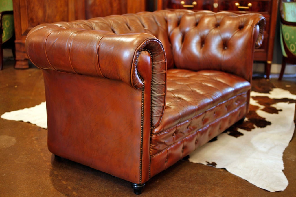 havana leather sofa