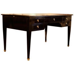 Louis XVI Ebonized Mahogany Desk