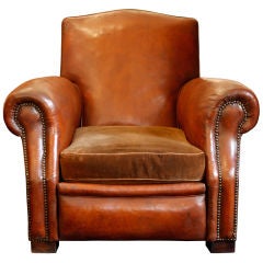 The Leather Club Chair
