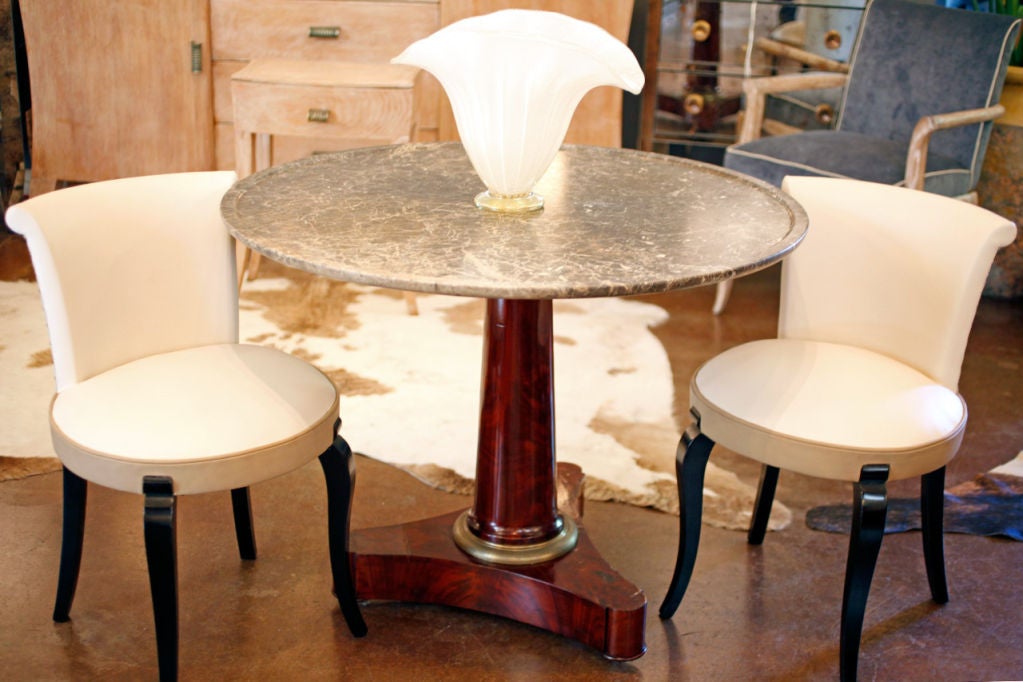French Empire Period Mahogany "Guéridon"