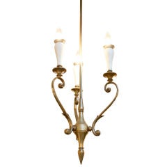 French Bronze Chandelier