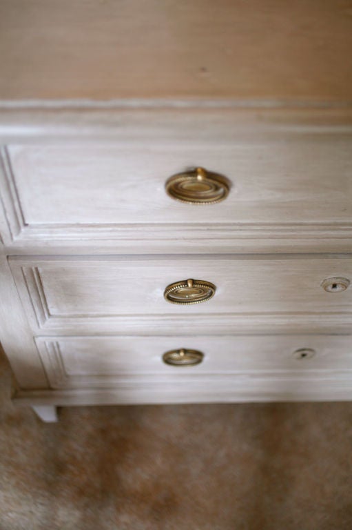 French Directoire Style Hand-Painted Chest of Drawers 5