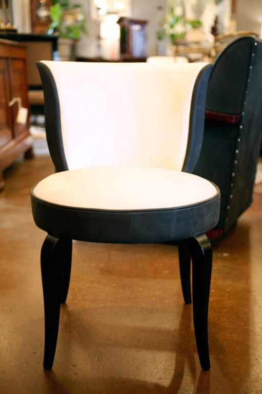 French Art Deco Vanity Chair