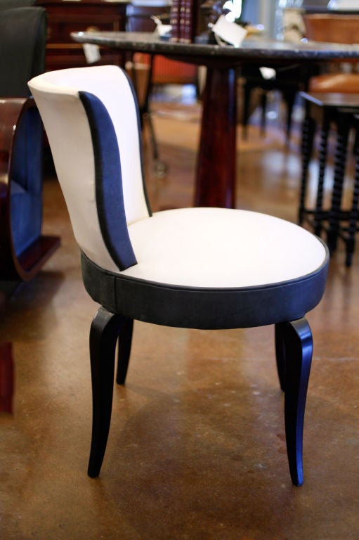 French Art Deco Vanity Chair at 1stDibs