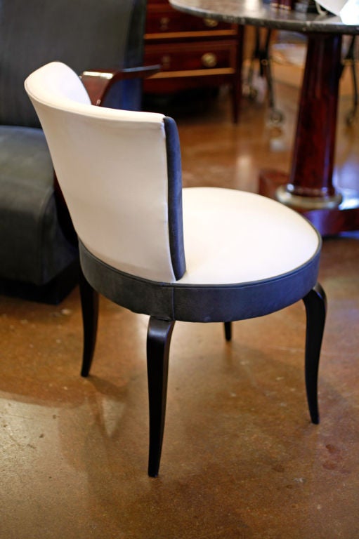 French Art Deco Vanity Chair at 1stDibs