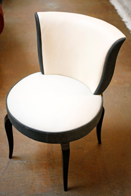 French Art Deco Vanity Chair at 1stDibs