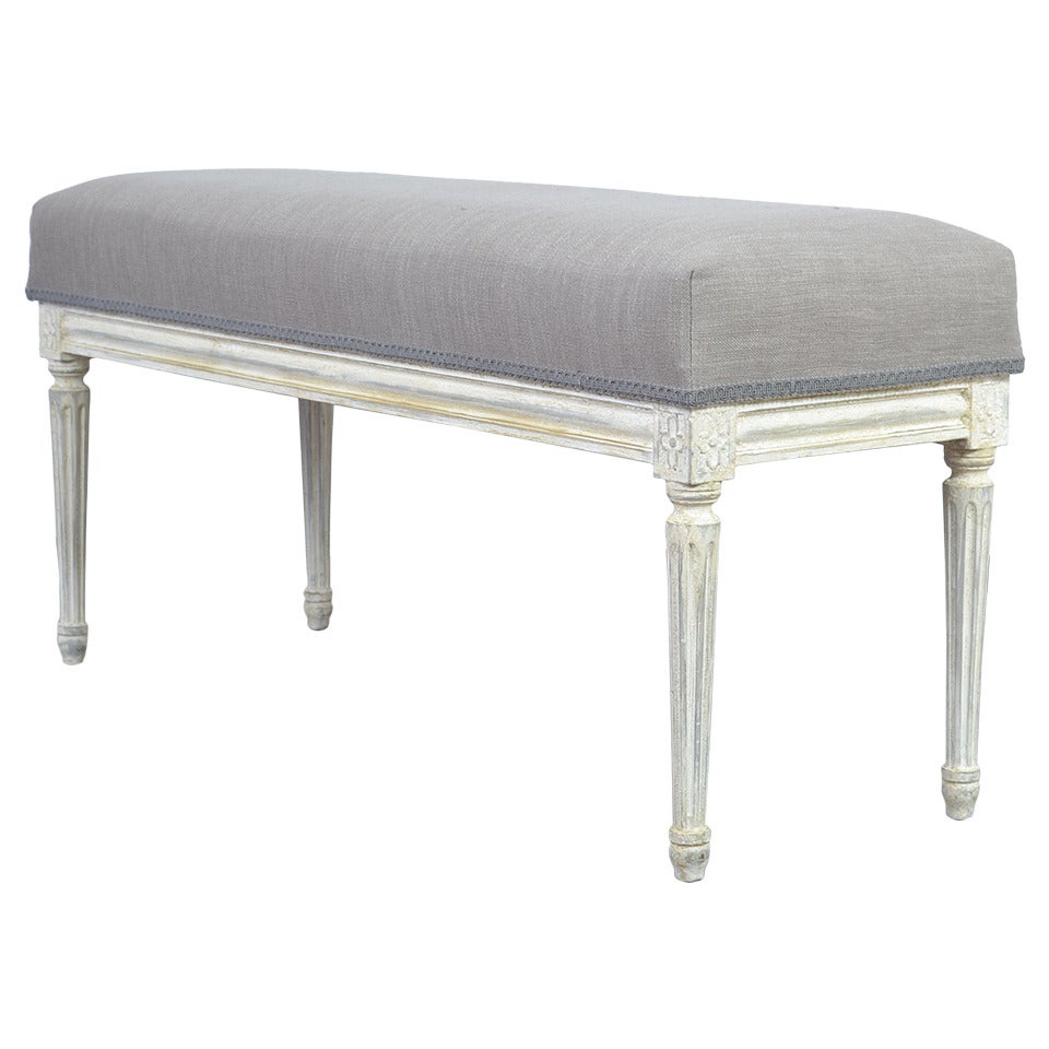 French Louis XVI Style Bench
