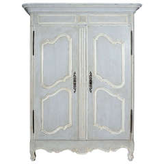 Louis XV Solid Oak Armoire