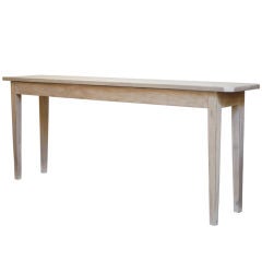 French Pastry Chef Console Table