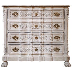 French Louis XIV Patined Chest of Drawers
