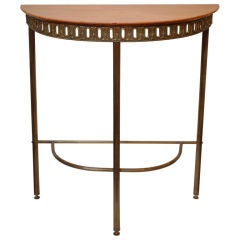 Paolo Buffa Demilune Console Table