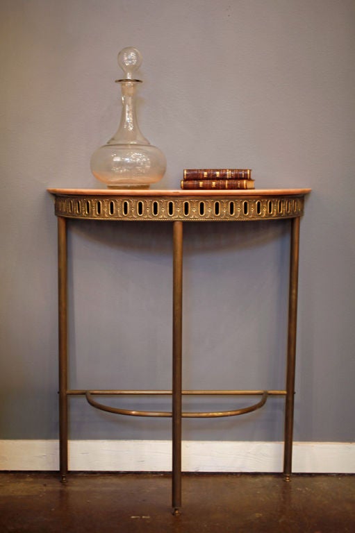 Paolo Buffa Demilune Console Table