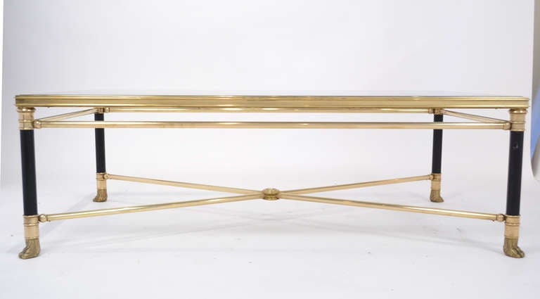Mid-Century Modern French Vintage Coffee Table by Maison Ramsay
