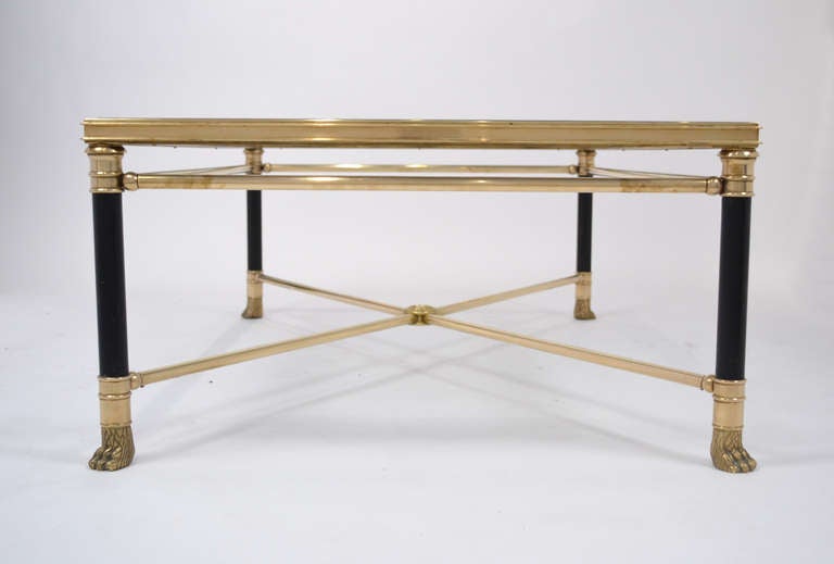Mid-20th Century French Vintage Coffee Table by Maison Ramsay