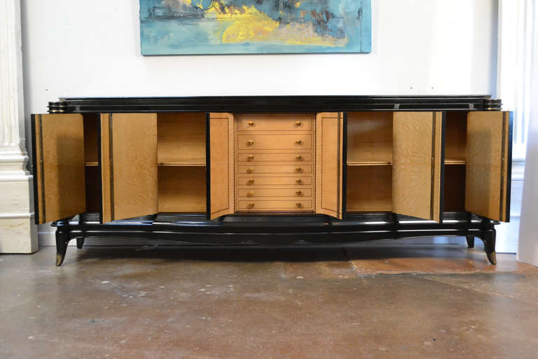 Mid-20th Century French Art Deco Buffet in the Manner of Dominique