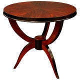 Charming French Art Deco Rosewood Side Table