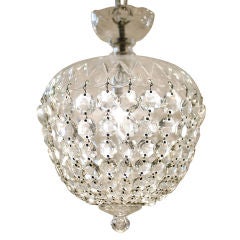 French Antique Crystal Chandelier