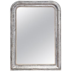 Silver Leaf Louis Philippe Period Mirror