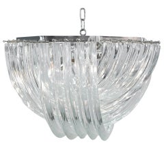Murano Glass Chandelier by Venini 3