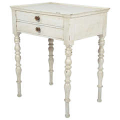 Louis Philippe Solid Walnut Side Table Louis Philippe Solid Walnut Side Table