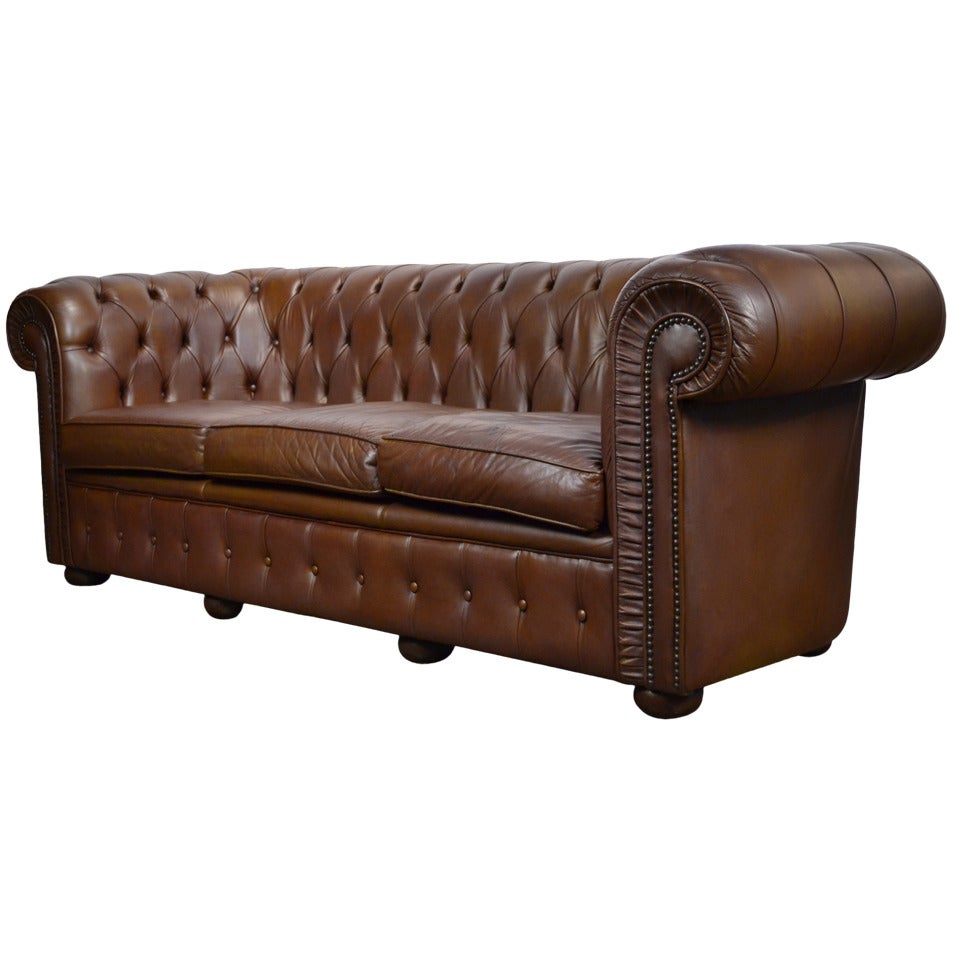 English Vintage Chesterfield Sofa