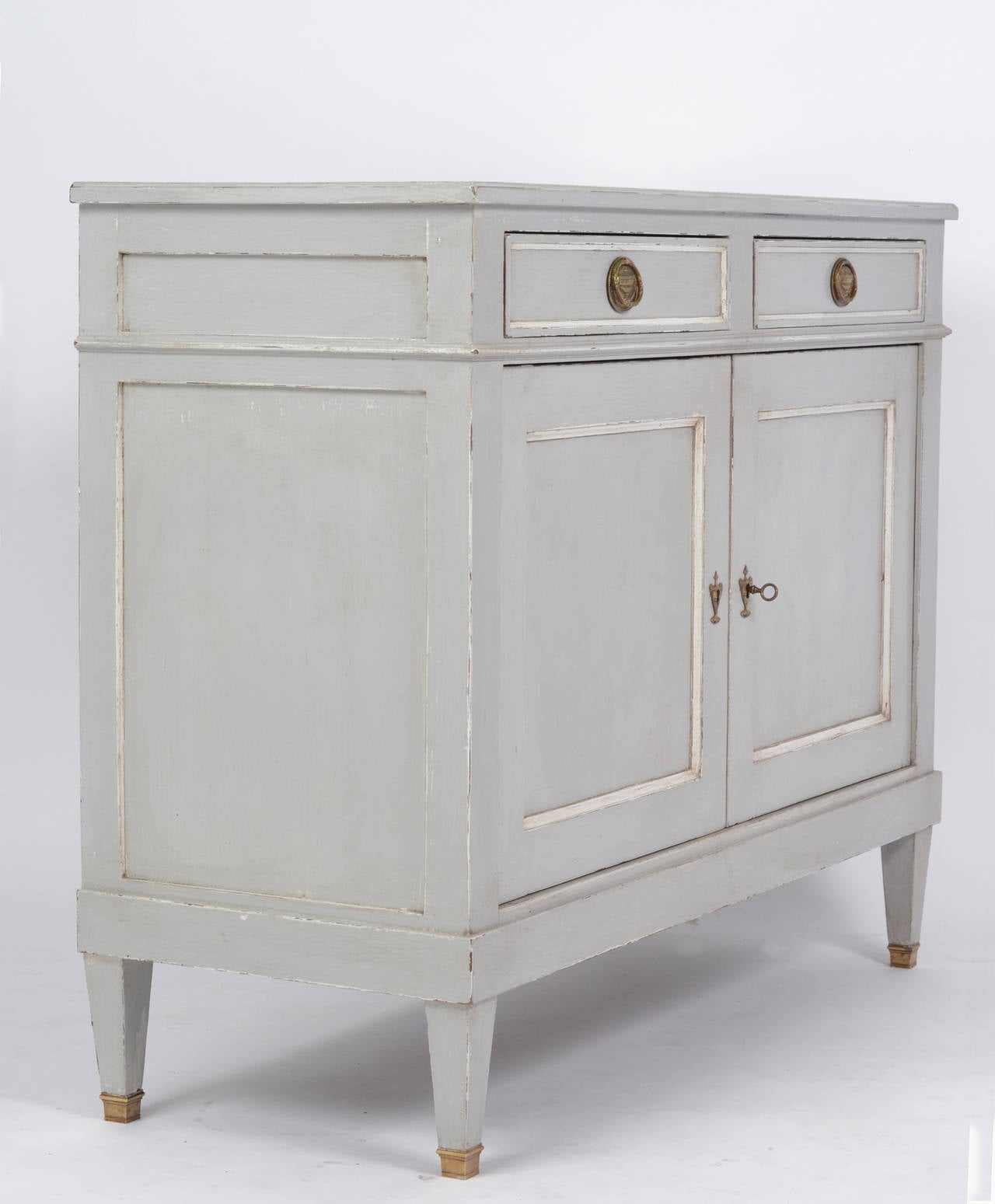 Antique French Directoire Style Buffet In Good Condition In Austin, TX