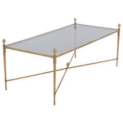 Maison Jansen Bronze Coffee Table