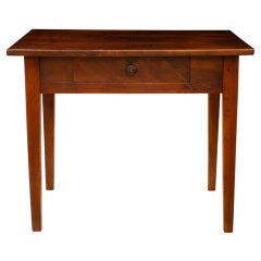 French Antique Walnut Farm Table