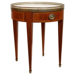 Louis XVI Style Rosewood Side Table