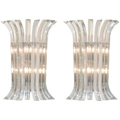 Apliques de cristal de Murano de Venini