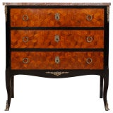 French Transition Rosewood Chest of Drawers