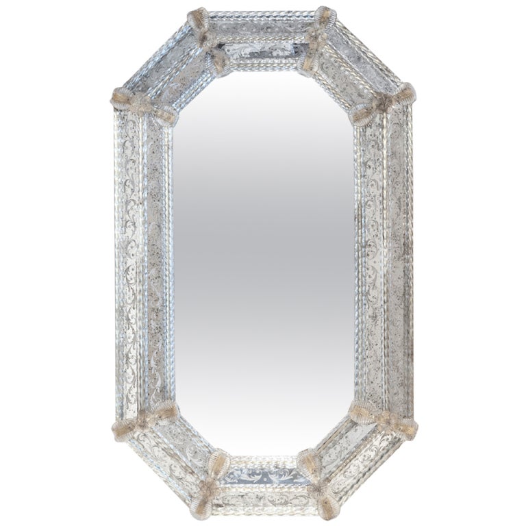 Glass Mirror at 1stDibs