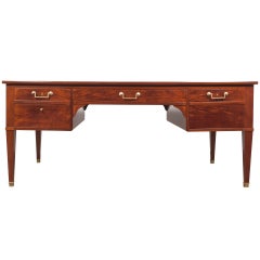 Louis XVI Style Mahogany Desk