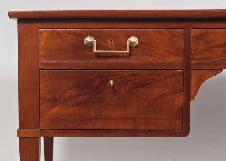 Louis XVI Style Mahogany Desk 3