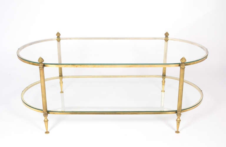 Vintage Maison Bagues Oblong Coffee Table