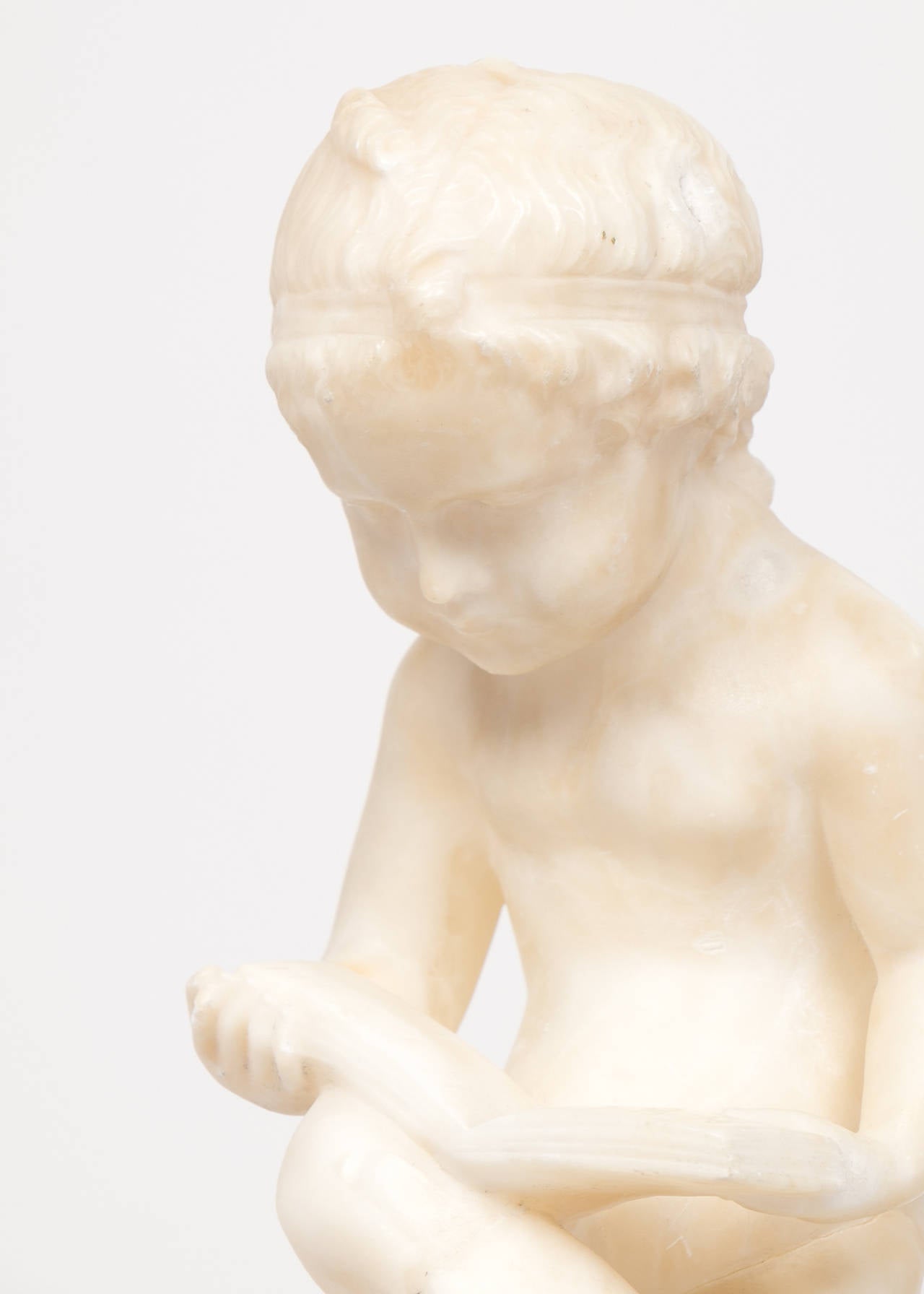 Italian 19th Century Sculpture of Alabaster after 