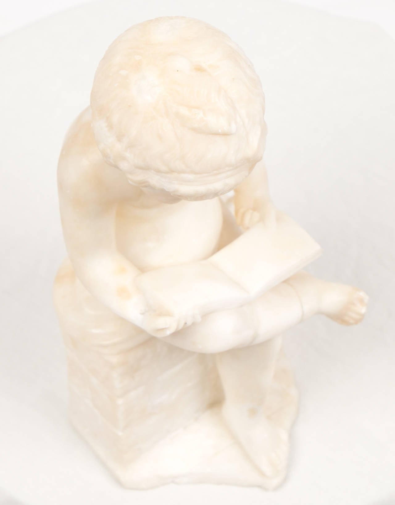 Italian 19th Century Sculpture of Alabaster after 