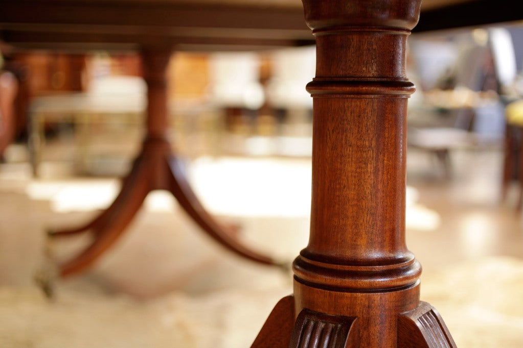 English Regency Mahogany Dining Table 4