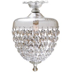 Baccarat  Crystal Ceiling Fixture