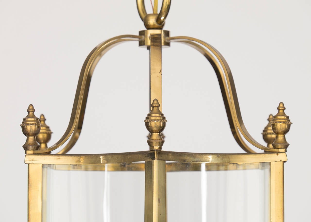 Brass Antique Louis XVI French Lantern