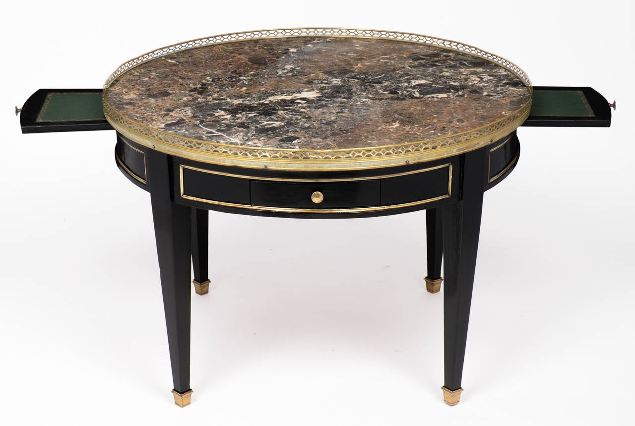 Louis XVI Bouillotte Coffee Table In Good Condition In Austin, TX