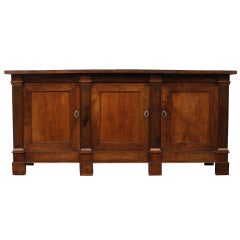 French Directoire Style Walnut Buffet