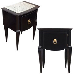 Pair of French Side Tables in the Manner of Andre Arbus